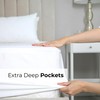 Single Fitted Bed Sheet - Luxury Deep Pocket Single Fitted