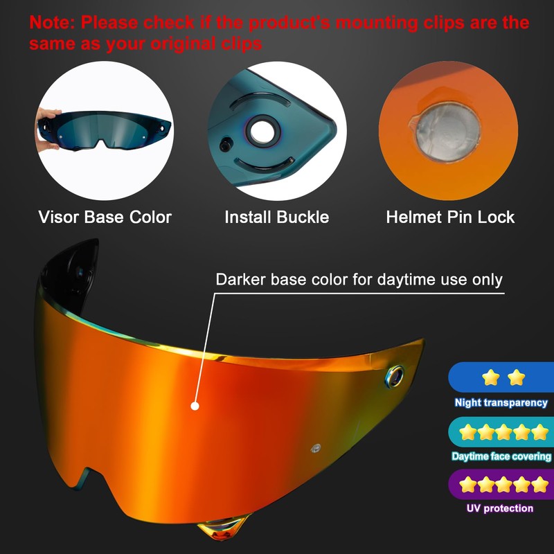 PSLER Atlas 3.0 4.0 Helmet Visor Atlas 4.0 Face Shield