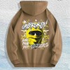 Unbroken Graphic Hoodie 100% Cotton US Warehouse 7 ColorsColor: Brown,