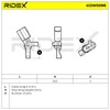 RIDEX ABS Sensor 412W0098 Rear Right Polo (9N_) Polo Saloon