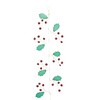 Melrose Holly Leaves and Gem Christmas Garlands - 5.5' -