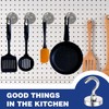 GothicBride Pack of 6 Magnetic Hooks Extra Strong 69 kg