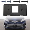 GZVKE Front License Plate Frame Mounting Bracket Tag Holder Textured