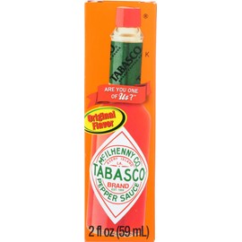 Tabasco Original Flavor Pepper Sauce, 2 oz (2 Pack)