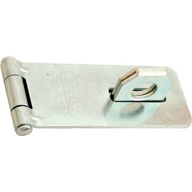 ABUS 200/95 C Hardened Steel Hasp, 3.75-Inch, Silver