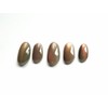 [Self-made] Fig magnetic gel nail - Coffin Egg Tips /