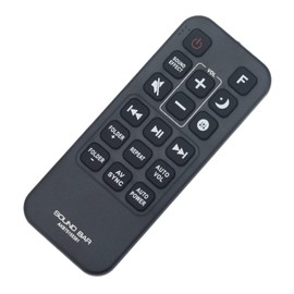 AULCMEET AKB75155301 Replacement Remote Control Compatible with LG 2.1ch Wireless Soundbar Home Cinema System SJ5, SPJ5-W