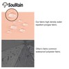 SoulRain 16 Ribs 48" Stick Umbrella Auto Open Solid Color