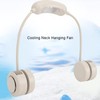 Generic Neck Hanging Fan, 3 Adjustable Speeds Ergonomic Design Lightweight