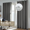 MaKefeile Curtain Tracks Ceiling Wall Mounted Heavy-Duty Curtains Rails Room