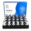 Kadrick 24Pcs M14x1.5 Lug Nuts Replacement for Ford Expedition/F-150 2015-2024,
