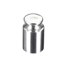 uxcell Gram Calibration Weight 20g F1 Precision Stainless Steel for Digital Balance Scale