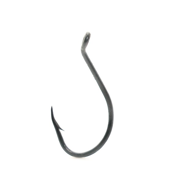 Mustad Classic Extra Strong Reversed Point Forged Turned Up Eye Octopus/Beak Hook (Pack of 8), Black, 3/0