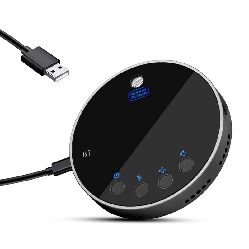 eppfun SK001 MAX Bluetooth Speakerphone with Mic, 360° Voice Coverage