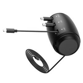 AIXXCUVQ Stylish Car Headrest Rear Seat Three-in-One Charging Station Three Interfaces to Meet Different Needs ABS Car Charging