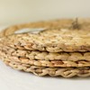 Benson Mills Water Hyacinth Braided Round Placemat Set of 4