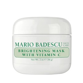 Mario Badescu Mascarilla iluminadora con vitamina C para todo tipo de piel | Mascarilla facial que ilumina la piel y destapa los poros | Formulado con vitamina C y arcilla de caolín | 59 ml