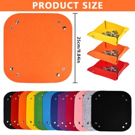 XCDMJ Pack of 12 Accessories Puzzle Sorter Bowls Felt Stackable Puzzle Sorting Trays for up to 1500 2000 2500 Portable Sorting Tray