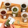 ZENS 10oz Glass Jars with Airtight Lid, 4 Pack Glass