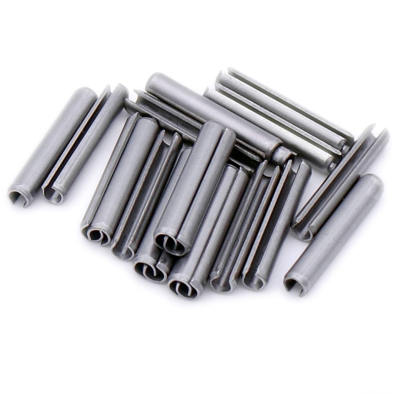 D1 (1mm x 12mm) Slotted Spring Pin (Heavy) - Stainless