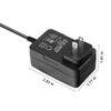 XWNV 12.6V 1.8A Charger Compatible with Ofuzzi Cyber Cordless Robotic