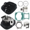 Thomletha Cylinder Piston Gasket Head Kit Replacement for 2XJ-11111-00-00 Replacement