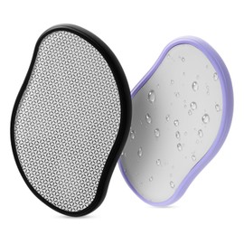 Mrsdry Hair Remover Eraser, Reusable Crystal Hair Remover, Magic Painless Exfoliation Beauty Tools, Portable Travel Body Hair Removal Tool, Hair Eraser for Back Arms Legs(2pcs)