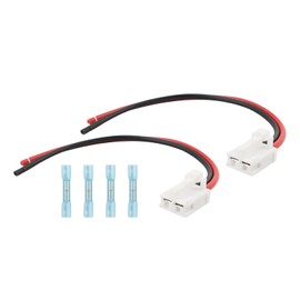 2PCS Blower Motor Connector Harness Compatible with Toyota Tacoma 2005-2016 Replacement 82998-12380 90980-10916 Blower Motor Harness Plug Wire Harness Pigtail Kit with Heat Shrinks Connectors