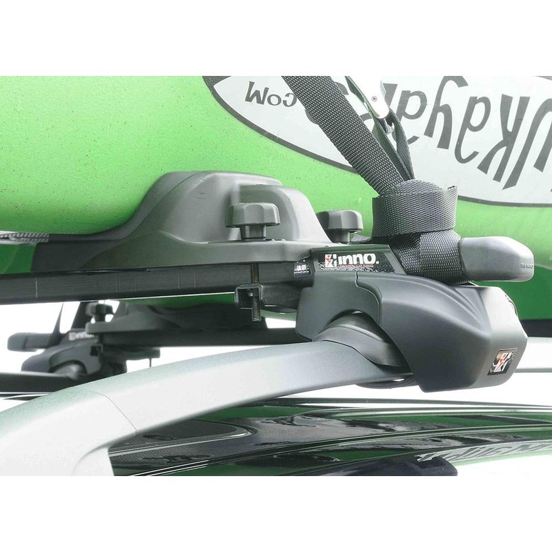 INNO INA452 Padded Universal Mount (1) Kayak Cradle Carrier,Black