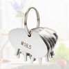 Tinoaly 6pcs Stainless Steel Faucet Aerator Key Wrench with Ring,