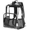 BORMELUN Clear Backpack Transparent Bookbag See-Through Stadium Concert approved Men