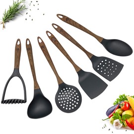 TongYuan Cooking Utensils set -Kitchen tools set-kitchen utensils set with Comfortable Handle- All Purpose Utensil Set for nonstick cookware