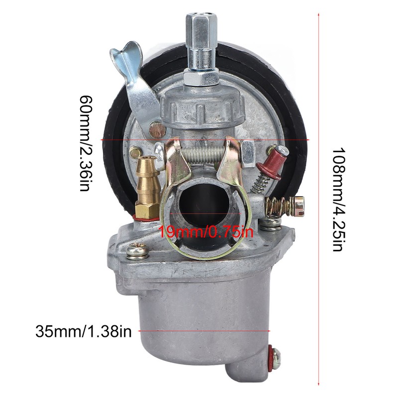 Carburetor Assembly for 49cc 50cc 60cc 66cc 80cc 2 Stroke