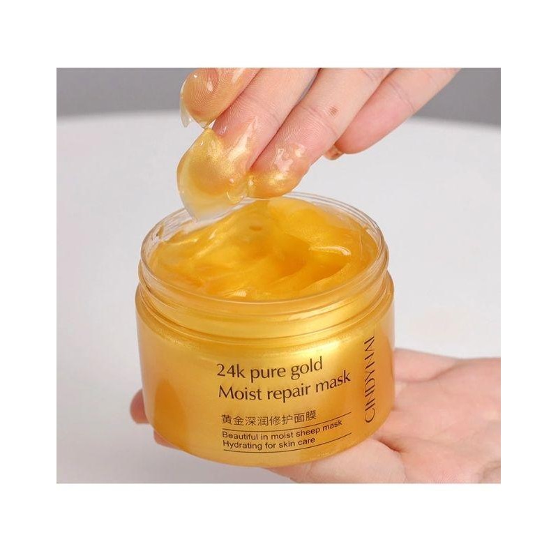 24k Pure Gold Moist Repair Mask/ Night cream (24k sleeping