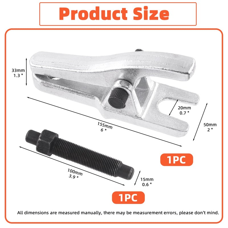 Tanstic Ball Joint Separator, 1-1/8" to 2-1/8" Universal Ball Joint
