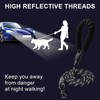 Dog Reflective Leash 5FT Long, ½ Inch Thick Reflective Rope