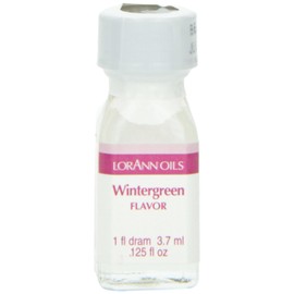 LorAnn Wintergreen SS Flavor, 1 dram bottle (.0125 fl oz - 3.7ml - 1 teaspoon) - 12 pack