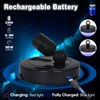 BERGUSTCH Rechargeable Spotlight Indoor, Battery Operated Picture Light with Remote,