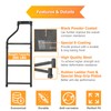 WeiSen Foldable Truck Tailgate Ladder for Pickup Universal Extension Step