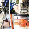 Dsjnf Elastic Rope Hook Cargo net Hook Black Bungee Rope
