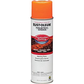 Rust-Oleum M1400 Construction Marking Orange Gloss 17 OZ. Spray
