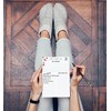 Inkdotpot Daily Planner List Pad Notepads Memo Pad, Undated To-Do