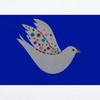 CafePress Peace Dove Wall Sticker 35x21 Wall Decal, Vinyl Wall