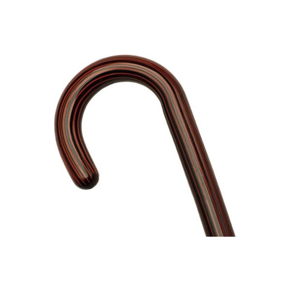 Ladies Round Nose Crook Cane Rosewood Maple -Affordable Gift! Item #DHAR-9015517
