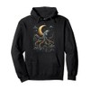 Octopus Celestial Moon Dark Academia Moody Maximalist Ocean Pullover Hoodie