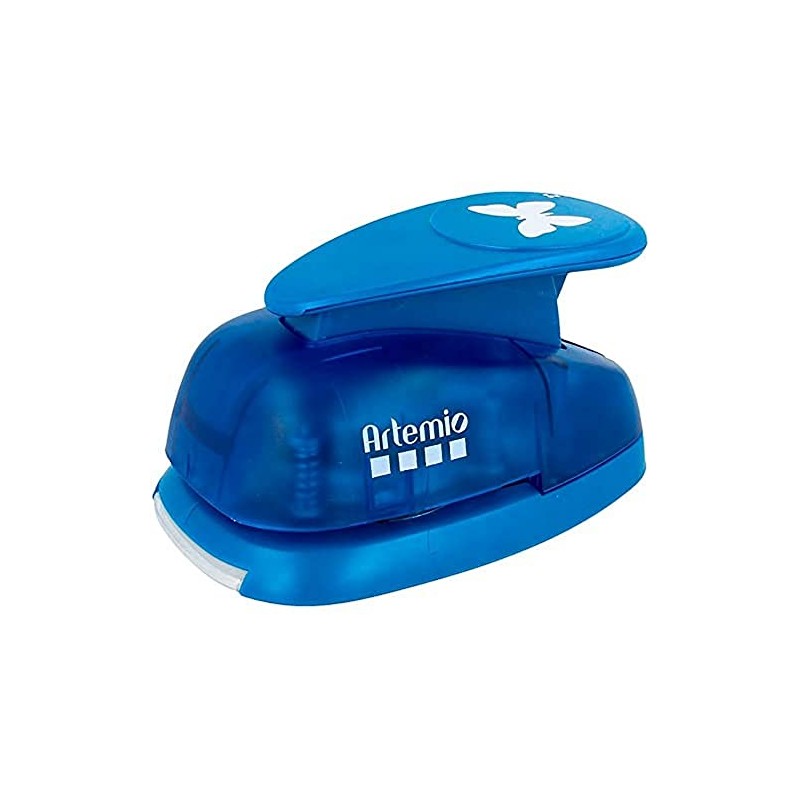 Artemio Giant Lever Punch 5 cm Butterfly #2, Blue