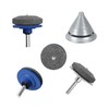 131763310 4-Piece Set Lawn Mower Blade Sharpener with Iron Made