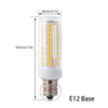 Lxcom Lighting 10W E12 LED Corn Light Bulb(4 Pack)- 2835