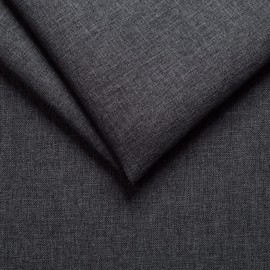 PINaPIN Furniture Fabric Upholstery Material Upholstery Polyester Fabric Polyester Fabrics Sold by the Metre for Beds, Leisure Sets, Furniture Covers, Furniture Upholstery 100 x 145 cm (Dark Grey)