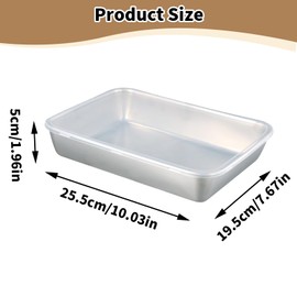 Anseom Pack of 2 Stainless Steel Food Boxes, Dishwasher, Freezer for Cheese, Fresh Freezer Container, Cold Food Boxes for Fridge with Lid for Cheese Meat